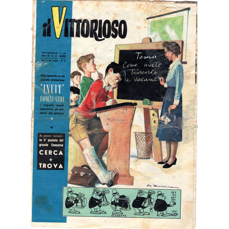 IL VITTORIOSO-n 44, 31 ottobre-1956