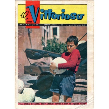 IL VITTORIOSO-n 31, 1 agosto-1956