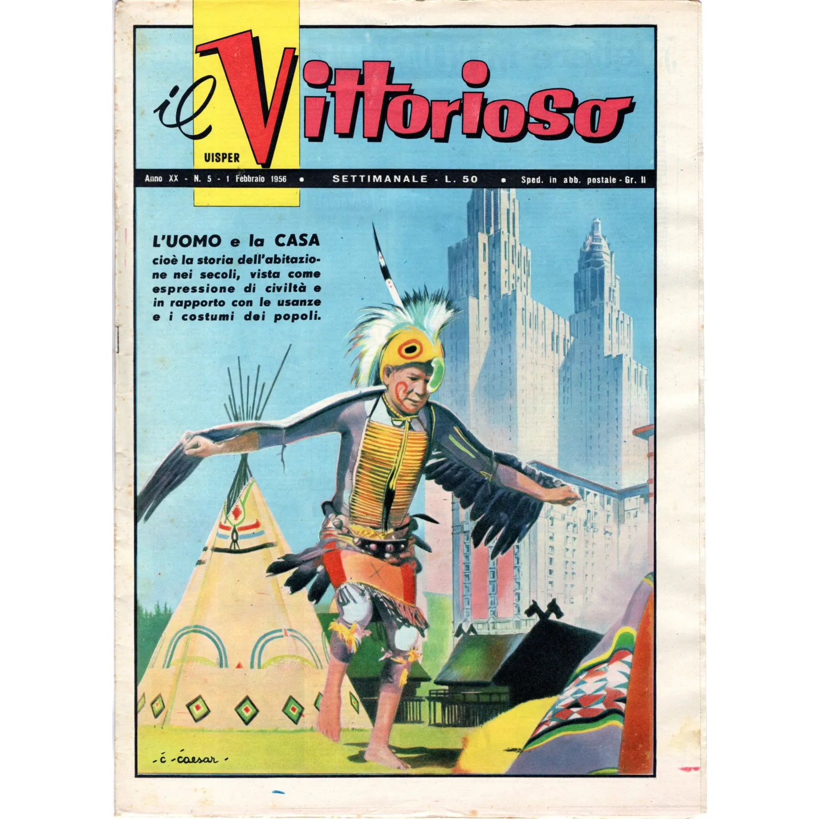 IL VITTORIOSO-n 5, 1 febbraio-1956