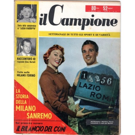 IL CAMPIONE-n 11, 12 marzo-1956