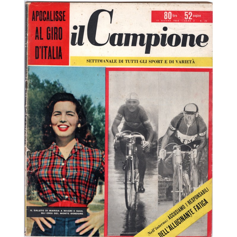 IL CAMPIONE-n 24, 11 giugno-1956
