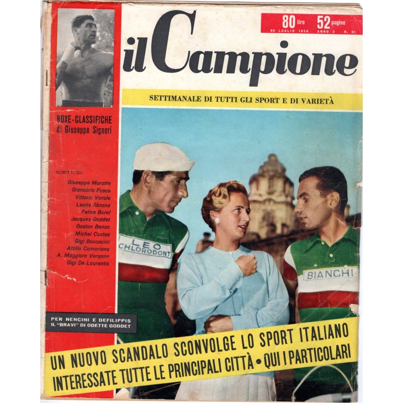 IL CAMPIONE-n 31, 30 luglio-1956