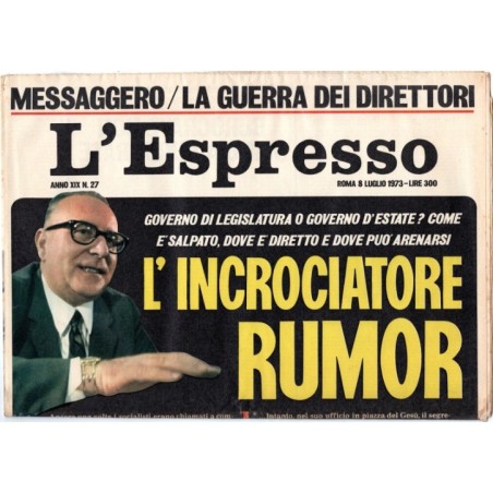L'ESPRESSO-n 27, 8 luglio-1973