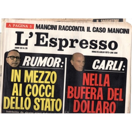 L'ESPRESSO-n 28, 15 luglio-1973