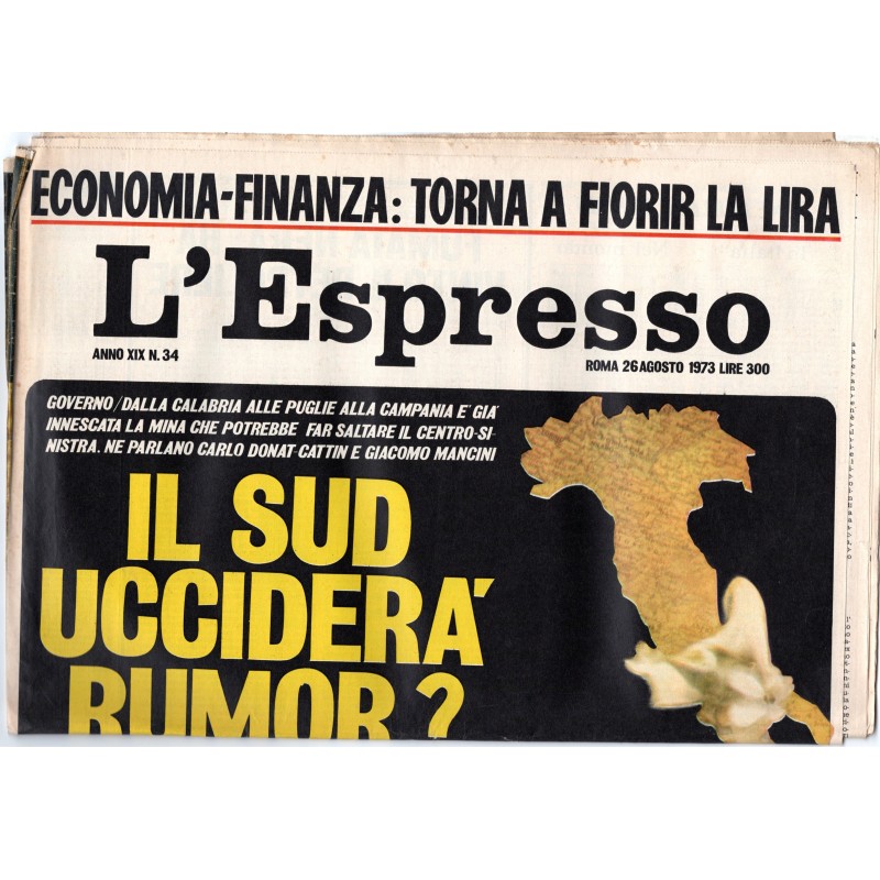 L'ESPRESSO-n 34, 26 agosto-1973