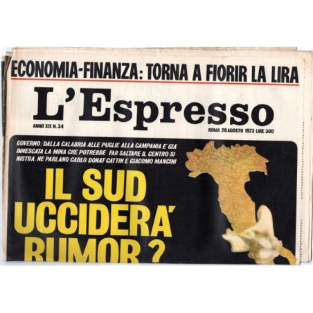 L'ESPRESSO-n 34, 26 agosto-1973