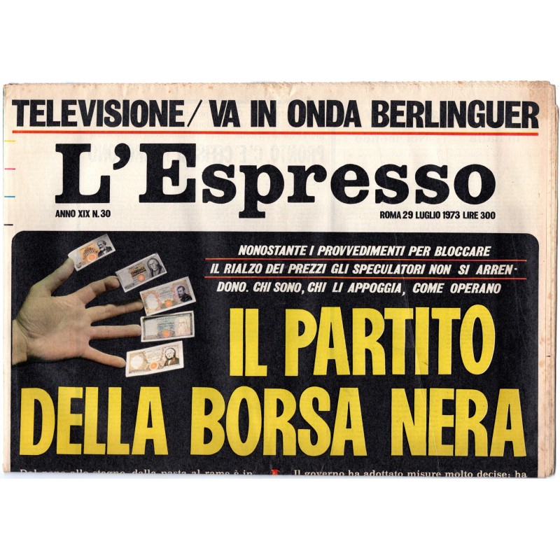 L'ESPRESSO-n 30, 29 luglio-1973
