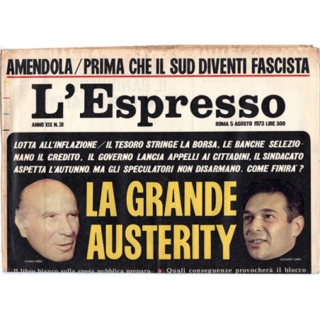 L'ESPRESSO-n 31, 5 agosto-1973