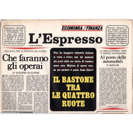 L'ESPRESSO-n 50, 16 dicembre-1973