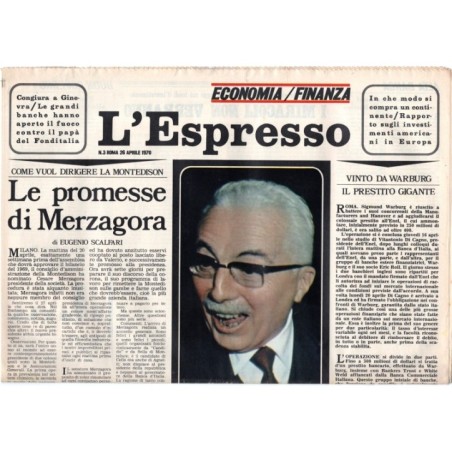 L'ESPRESSO-n 3, 26 aprile-1970