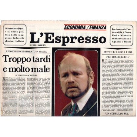 L'ESPRESSO-n 4, 3 maggio-1970
