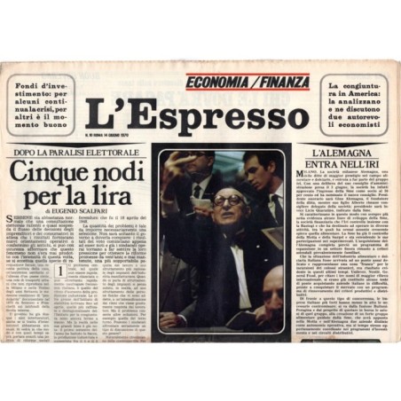 L'ESPRESSO-n 10, 14 giugno-1970