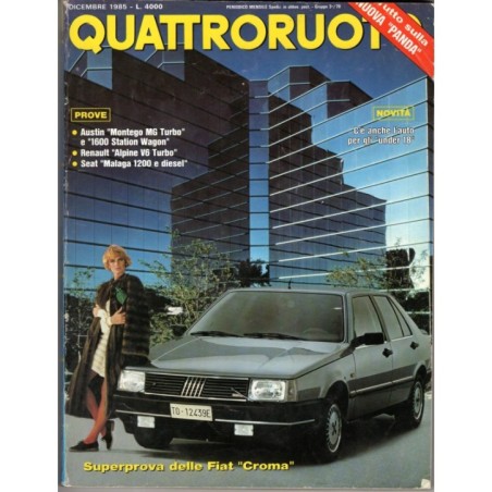 QUATTRORUOTE-n 362, dicembre-1985