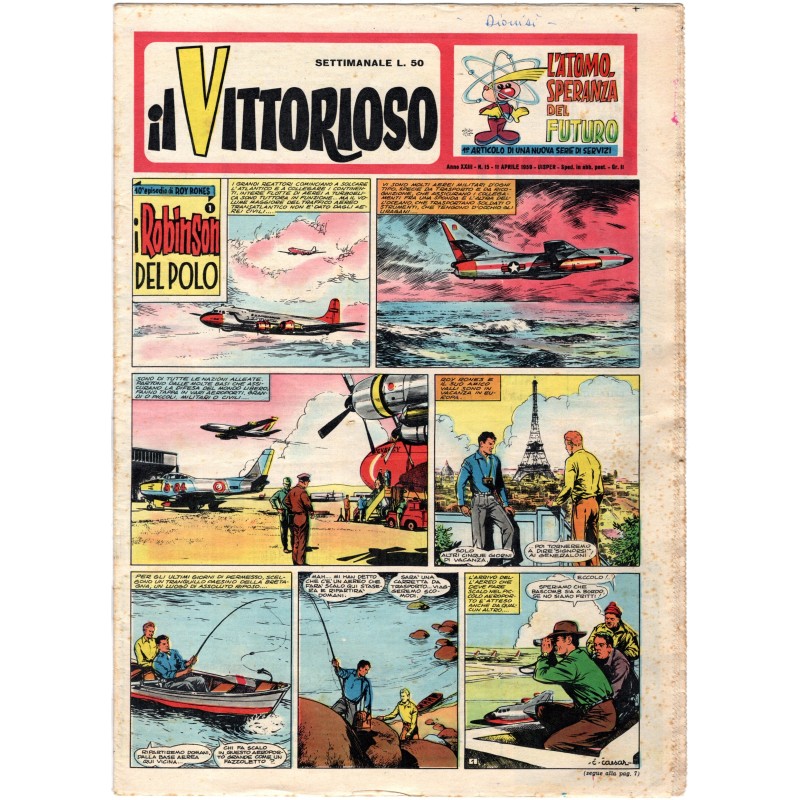 IL VITTORIOSO-n 15, 11 aprile-1959