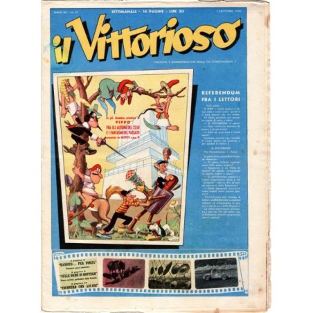 IL VITTORIOSO-n 45, 5 novembre-1950