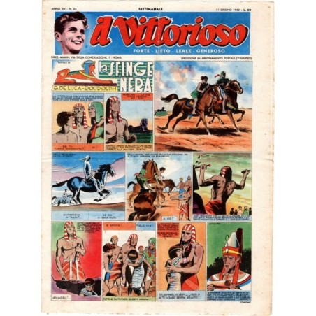 IL VITTORIOSO-n 24, 11 giugno-1950