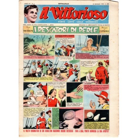 IL VITTORIOSO-n 4, 22 gennaio-1950