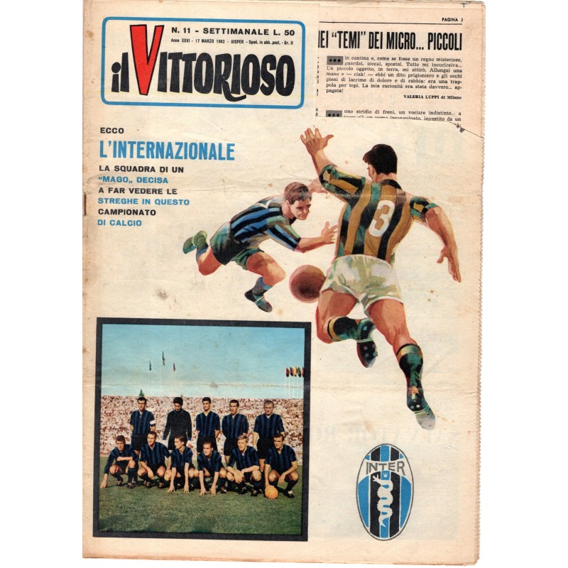 IL VITTORIOSO-n 11, 17 marzo-1962