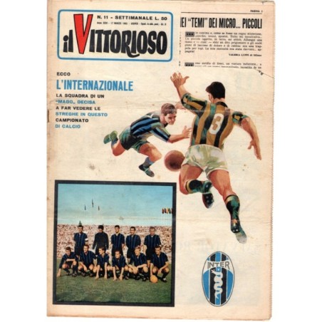 IL VITTORIOSO-n 11, 17 marzo-1962