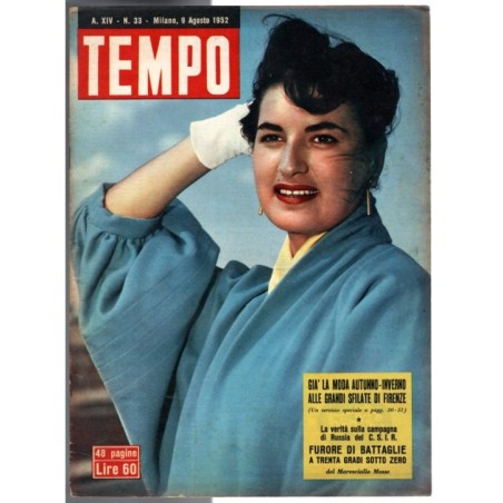 TEMPO-n 33, 9 agosto-1952