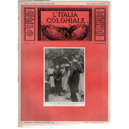 L'ITALIA COLONIALE-n 10, ottobre-1928