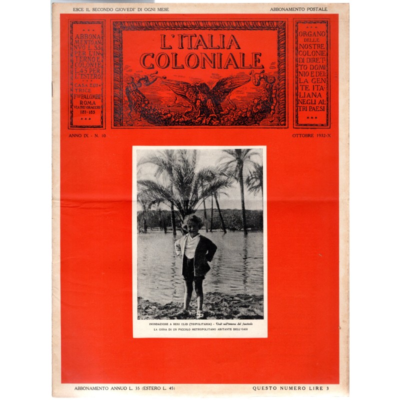L'ITALIA COLONIALE-n 10, ottobre-1932