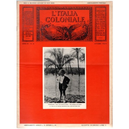 L'ITALIA COLONIALE-n 10, ottobre-1932