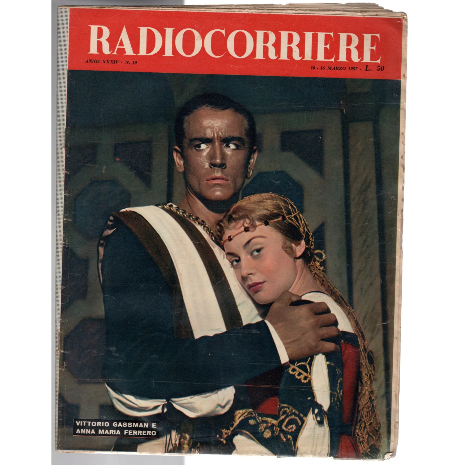RADIOCORRIERE-n 10, 10-16 marzo-1957