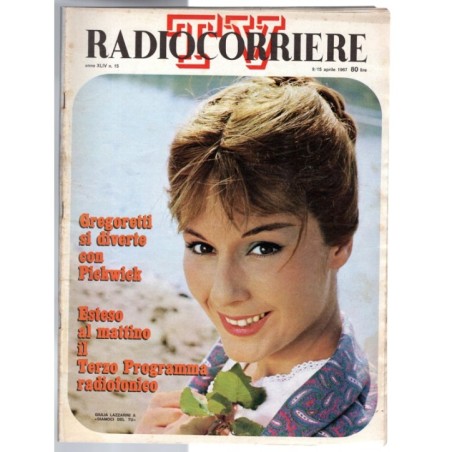 RADIOCORRIERE TV-n 15, 9-15 aprile-1967