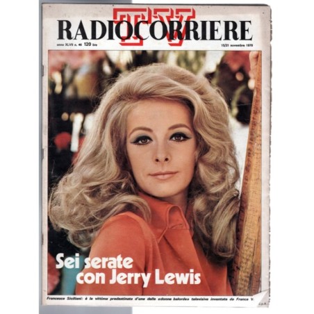RADIOCORRIERE TV-n 46, 15-21 novembre-1970