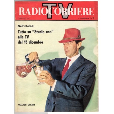 RADIOCORRIERE TV-n 50, 9-15 dicembre-1962
