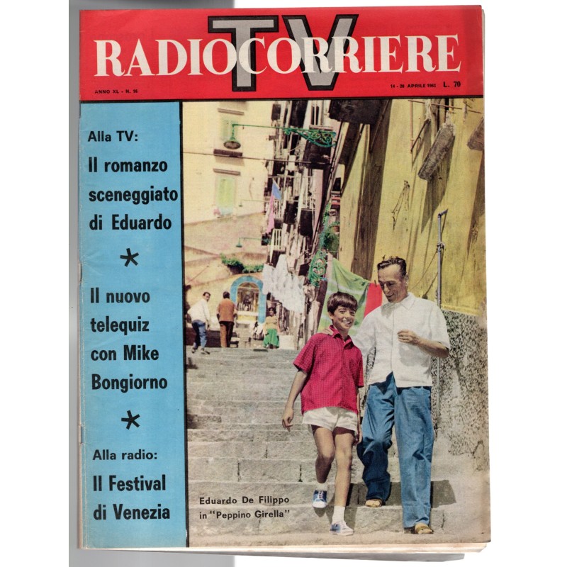 RADIOCORRIERE TV-n 16, 14-20 aprile-1963
