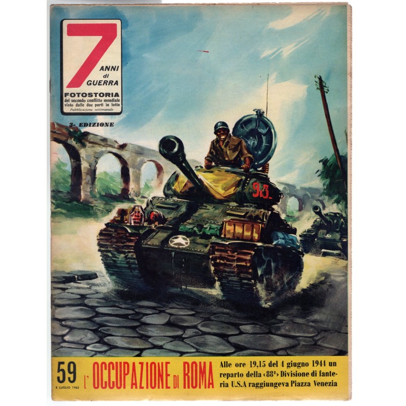 7 ANNI DI GUERRA-n 59, 8 luglio-1962