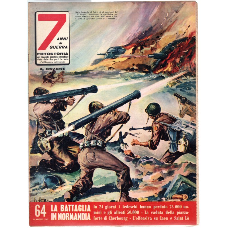 7 ANNI DI GUERRA-n 64, 12 agosto-1962