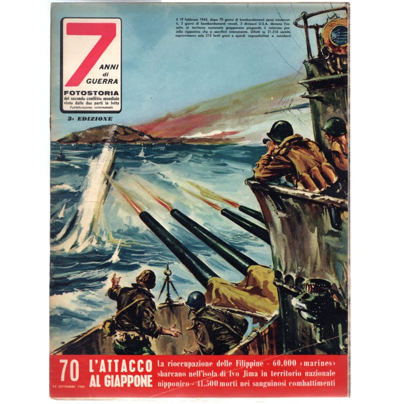 7 ANNI DI GUERRA-n 70, 23 settembre-1962