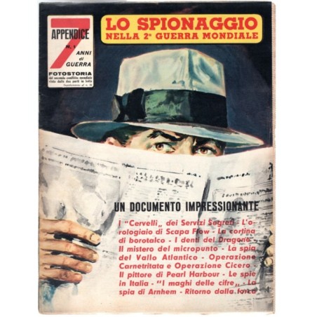 7 ANNI DI GUERRA-n 1, supplemento al n 70-1962