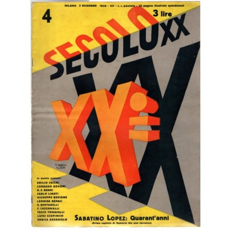 SECOLO XX-n 4, 5 dicembre-1928