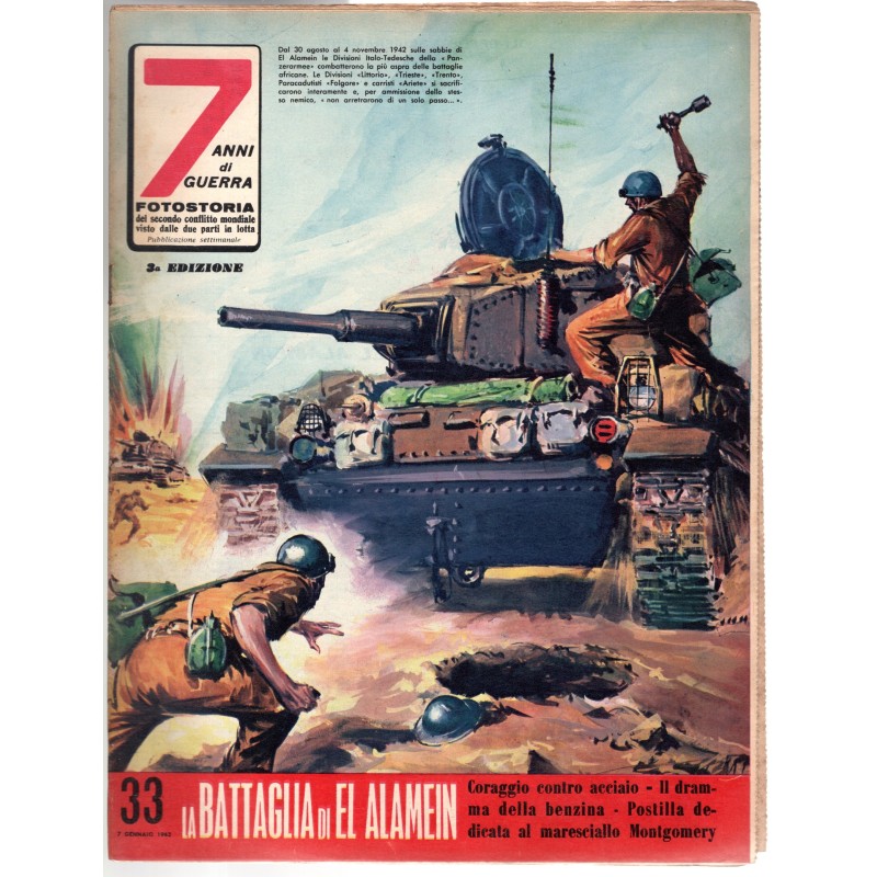 7 ANNI DI GUERRA-n 33, 7 gennaio-1962