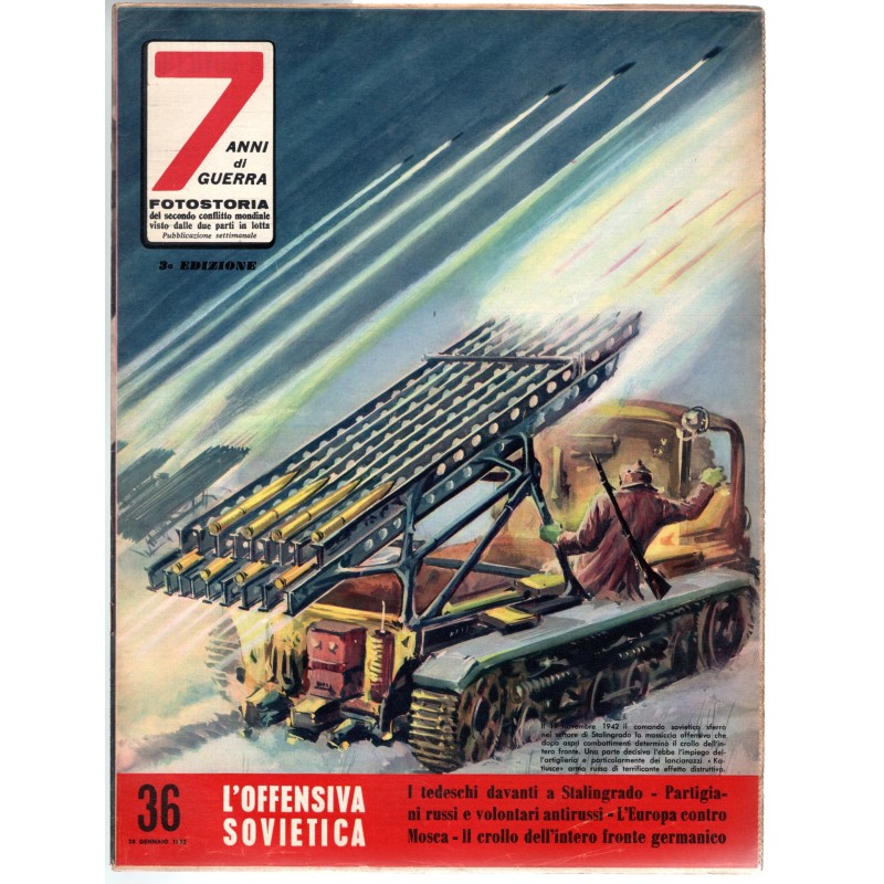 7 ANNI DI GUERRA-n 36, 28 gennaio-1962
