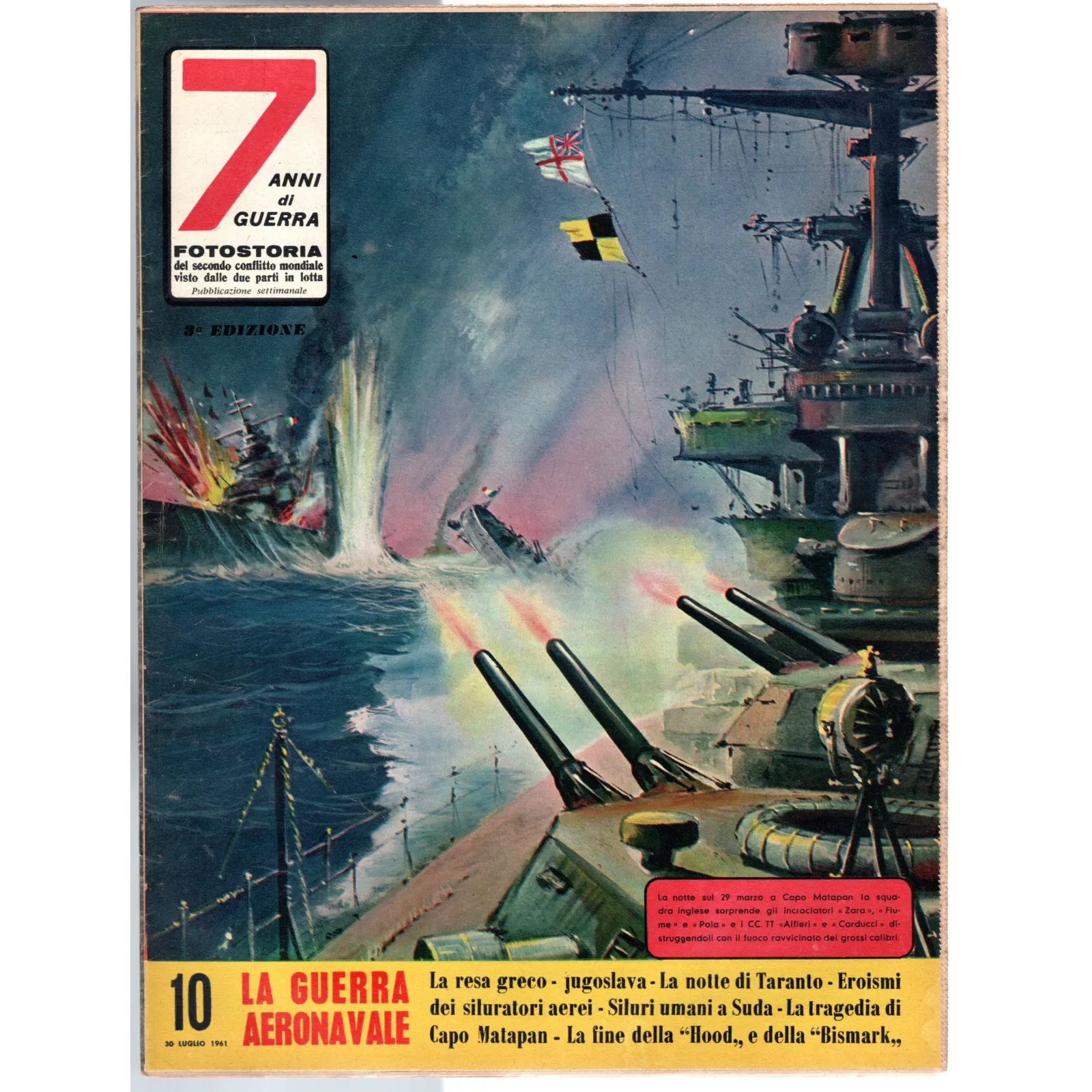7 ANNI DI GUERRA-n 10, 30 luglio-1961