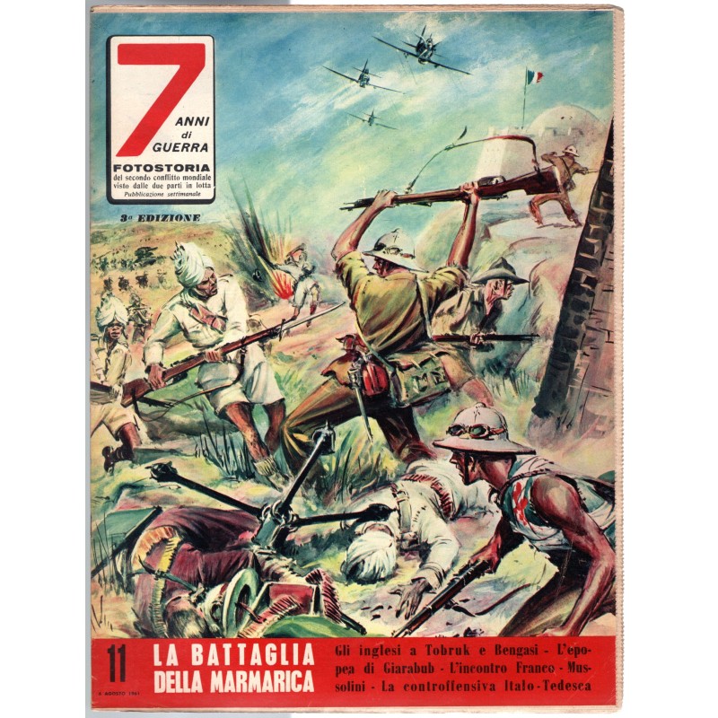 7 ANNI DI GUERRA-n 11, 6 agosto-1961