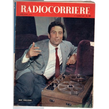 RADIOCORRIERE-n 9, 3-9 marzo-1957
