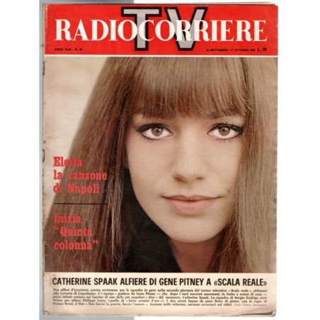 RADIOCORRIERE TV-n 39, 25 set-1 ott-1966