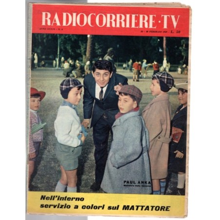 RADIOCORRIERE TV-n 8, 22-28 febbraio-1959