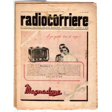 RADIOCORRIERE-n 28, 6-12 luglio-1941
