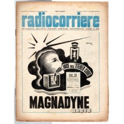 RADIOCORRIERE-n 43, 24-30 ottobre-1937