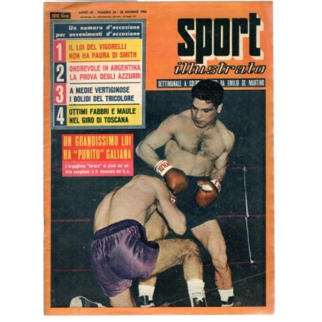 SPORT ILLUSTRATO-n 26, 28 giugno-1956