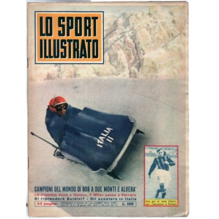 LO SPORT ILLUSTRATO-n 4, 28 gennaio-1960