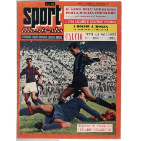 SPORT ILLUSTRATO-n 36, 5 settembre-1957