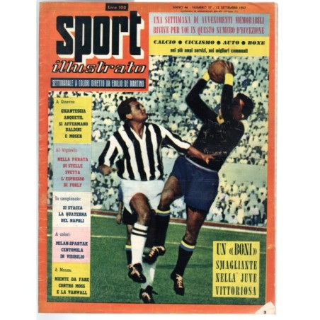 SPORT ILLUSTRATO-n 37, 12 settembre-1957